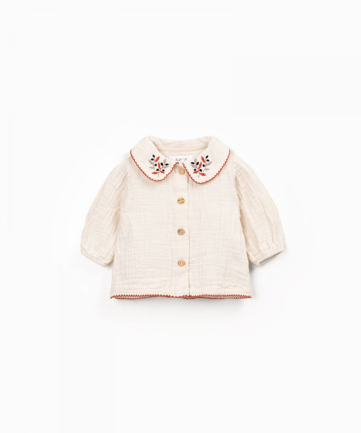 Blusa colletto ricamato - Camicie - PLAYUP