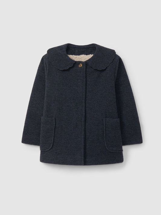 Cappotto con collo smerlato - Cappotti - Laranjinha