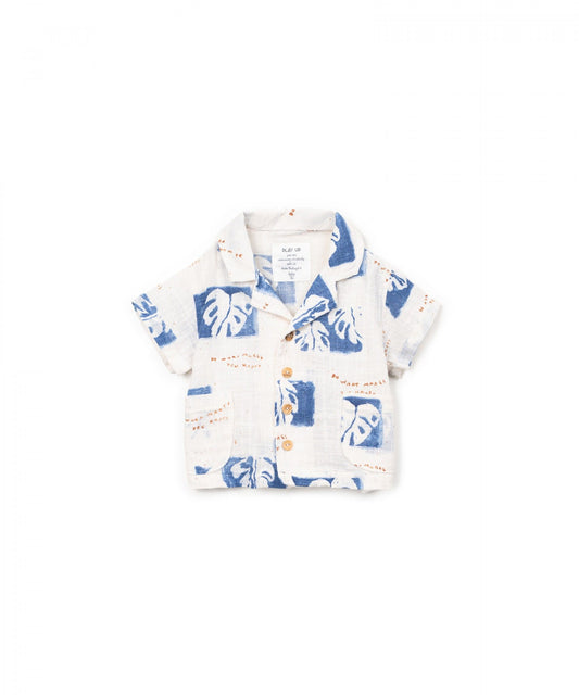 Camicia con stampa monstera - Camicie - PLAYUP