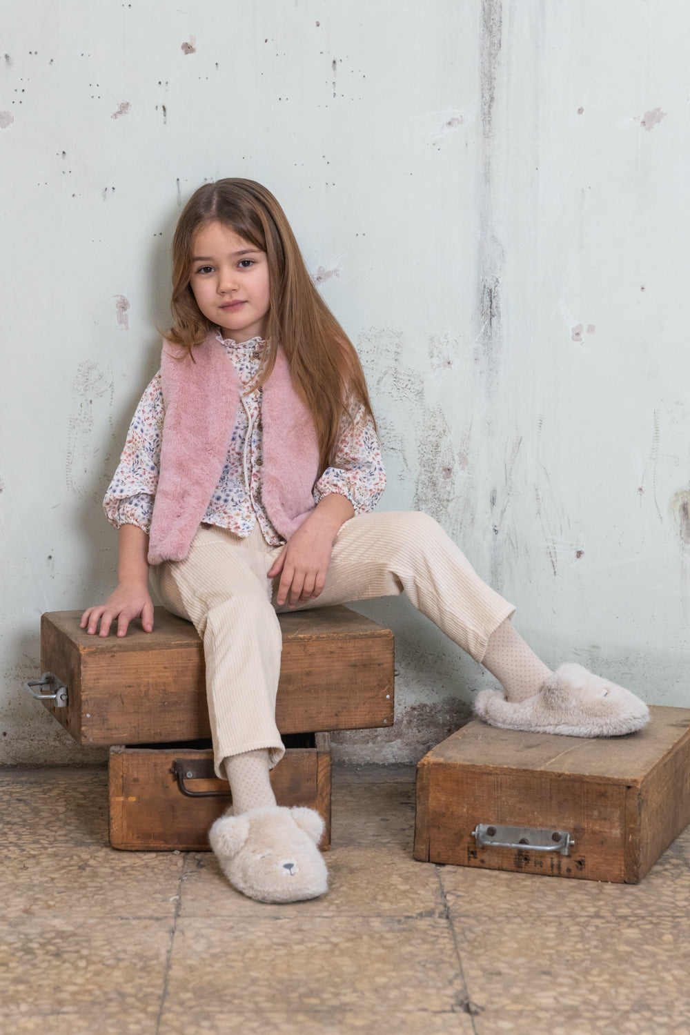 Gilet pelliccia reversibile - GILET - PETIT INDI