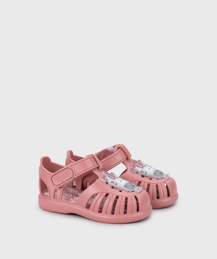 Tobby rosa  con zebra - Scarpe - Igor