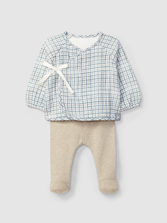 Completo due pezzi a quadretti - TUTINA - SNUG