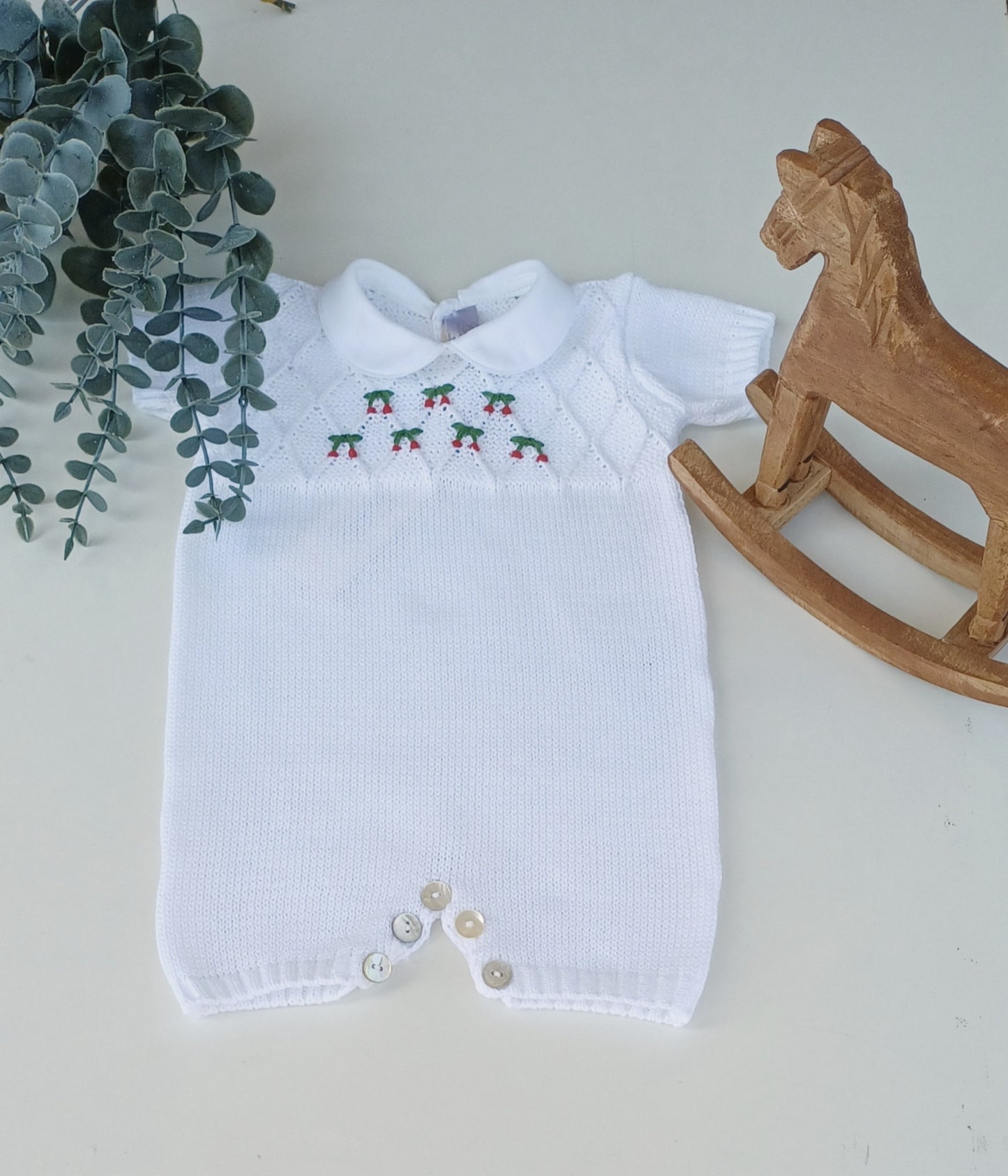Tutina in cotone con ciliegine - TUTINA - GUGHELINO
