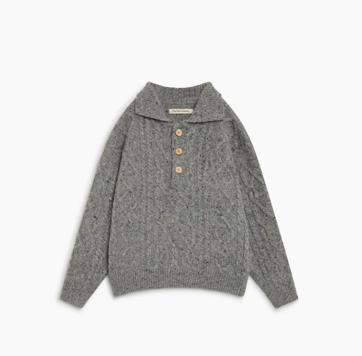 Polo Solin grigio medio mélange - Maglieria - We are the new society