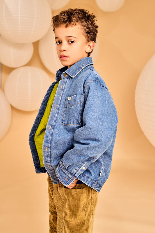 Giacca Lou in jeans trapuntata - Camicie - AO76