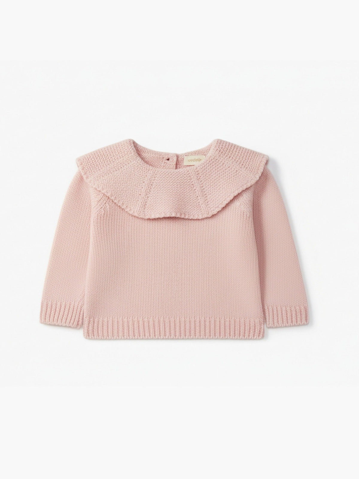 Pull con colletto rosa - Maglieria - WEDOBLE
