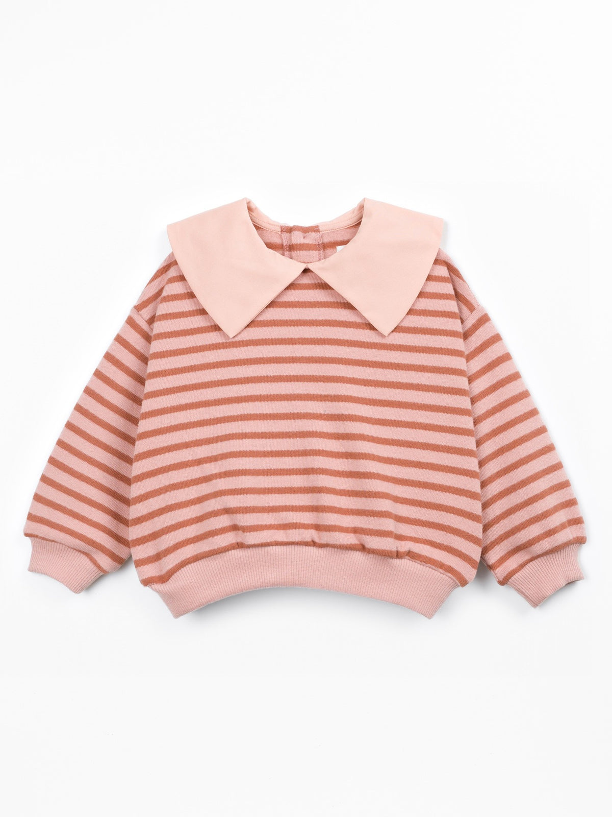 Maglia a righe con colletto a contrasto - T-Shirt e Polo - PLAYUP