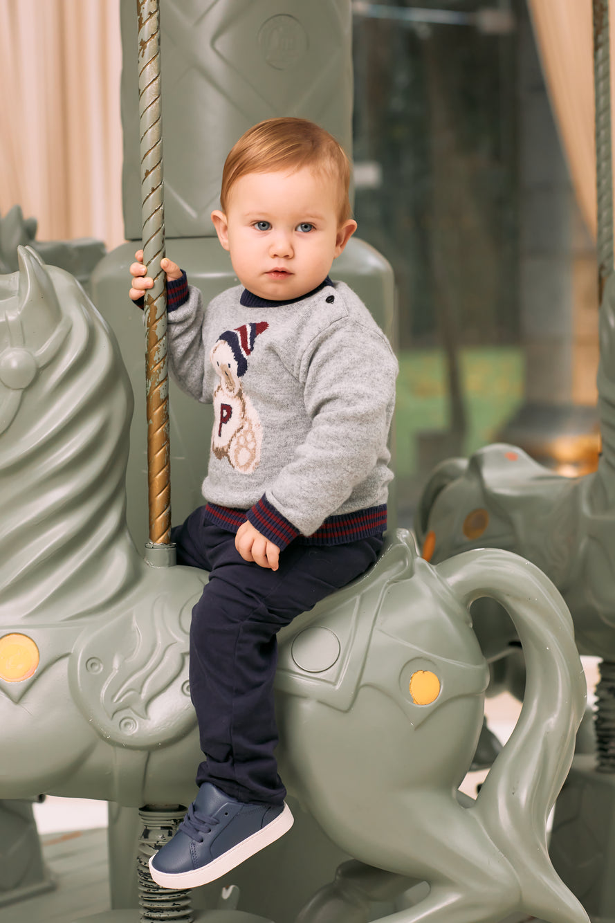 Maglione con orso - Maglieria - PATACHOU