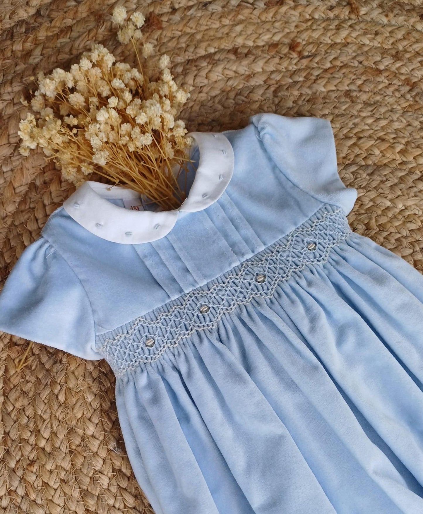 Pagliaccetto in velluto collo tondo - LES ENFANT DE GISELLE