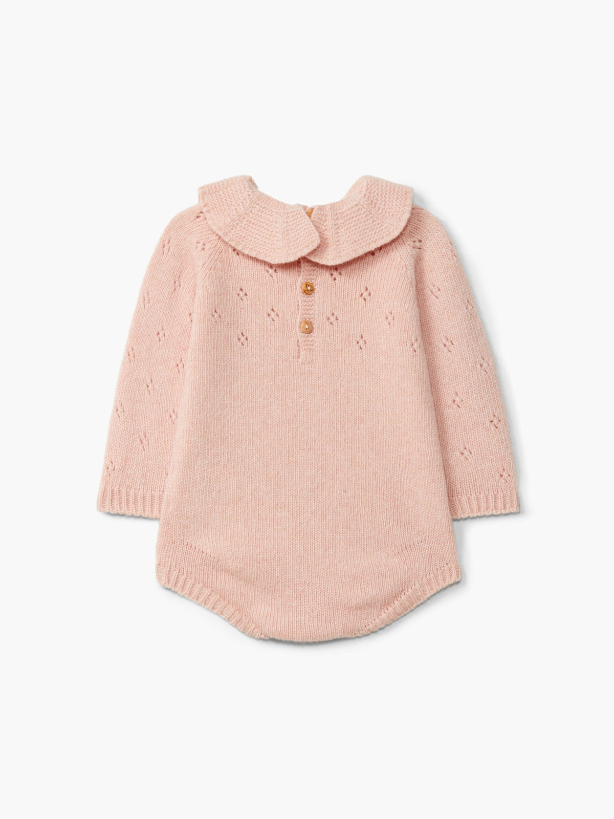 Pagliaccetto rose  in lana - Pantaloni - WEDOBLE