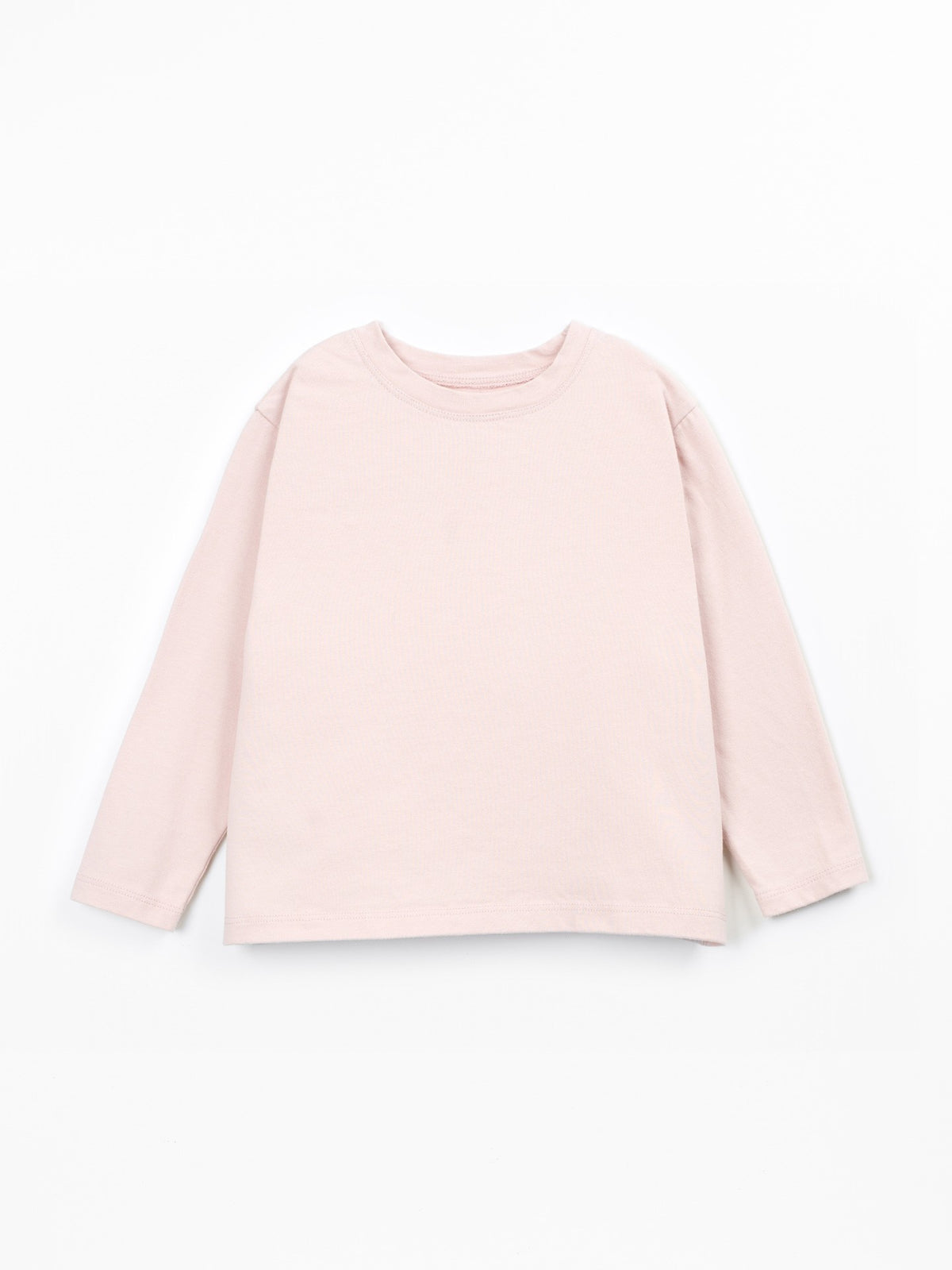T-shirt in maglia a maniche lunghe rosa - T-Shirt e Polo - PLAYUP