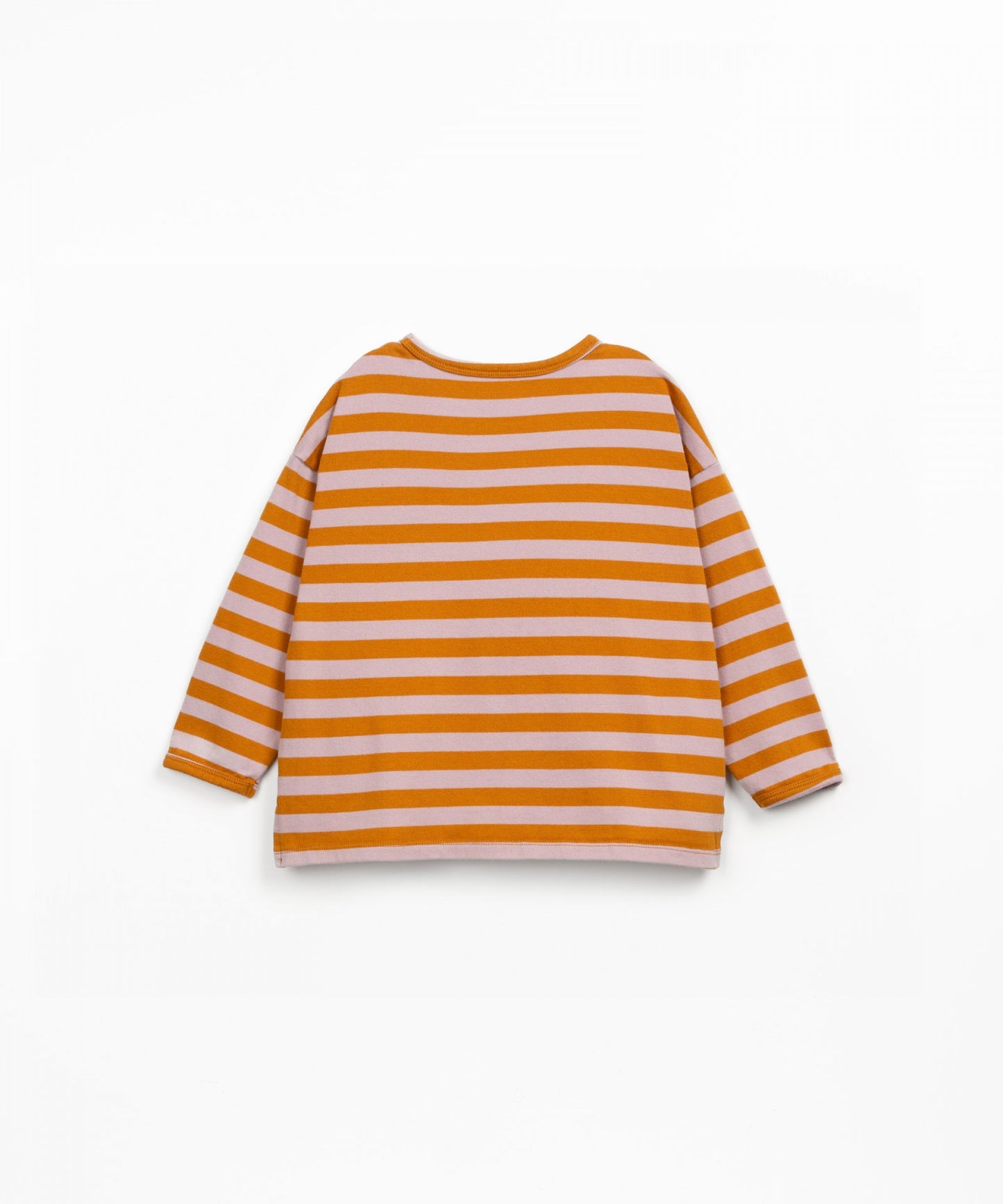 Tshirt a righe arancione e rosa - T-Shirt e Polo - PLAYUP
