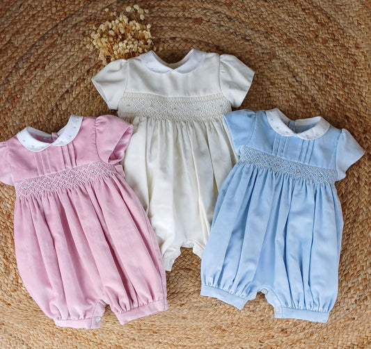 Pagliaccetto in velluto collo tondo - LES ENFANT DE GISELLE