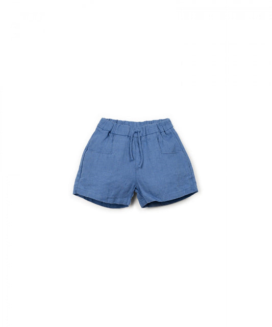 Pantaloncini con cintura elastica e cordino decorativo - shorts - PLAYUP