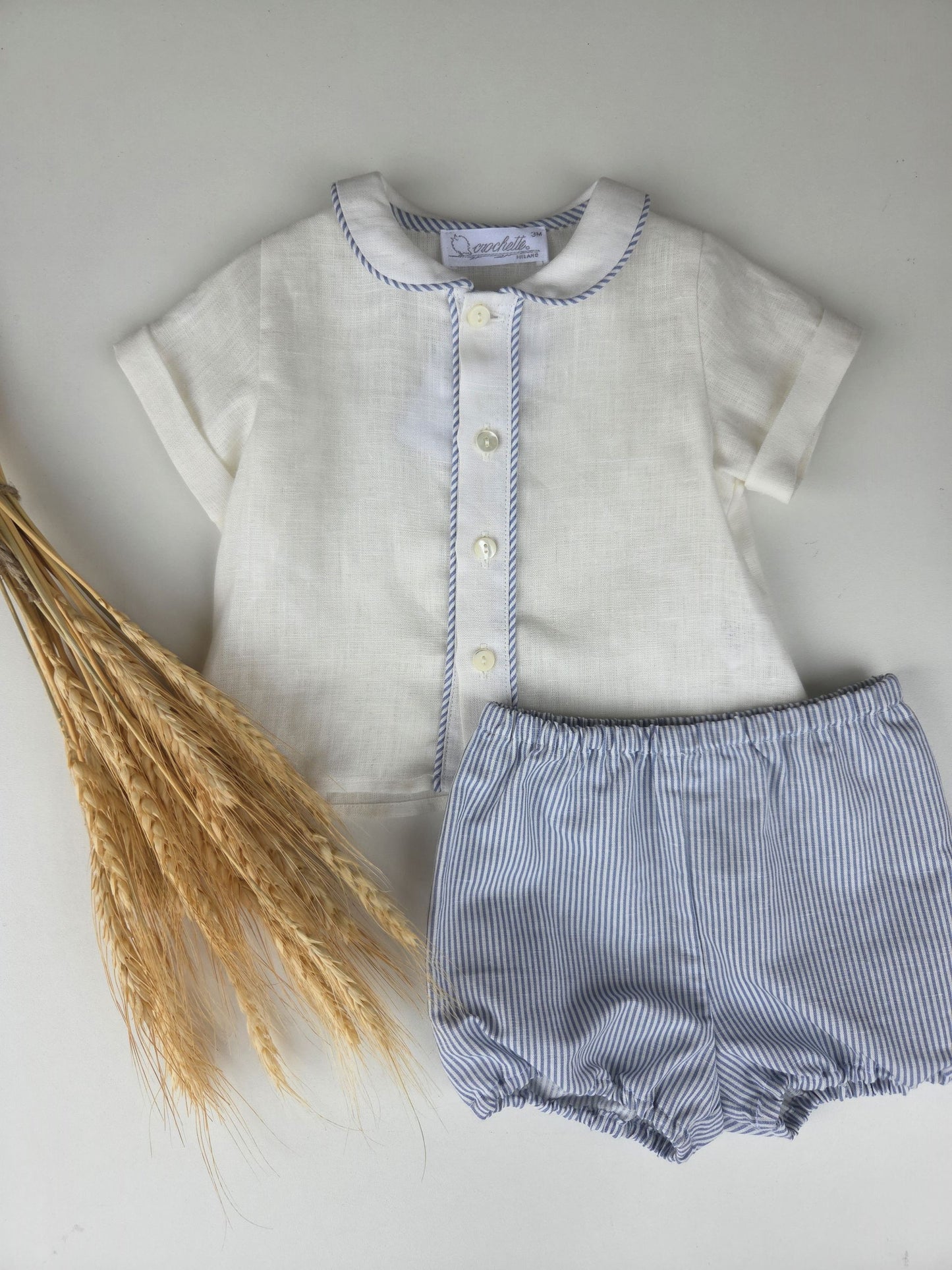 Completo baby - PAGLIACCETTO - Crochette