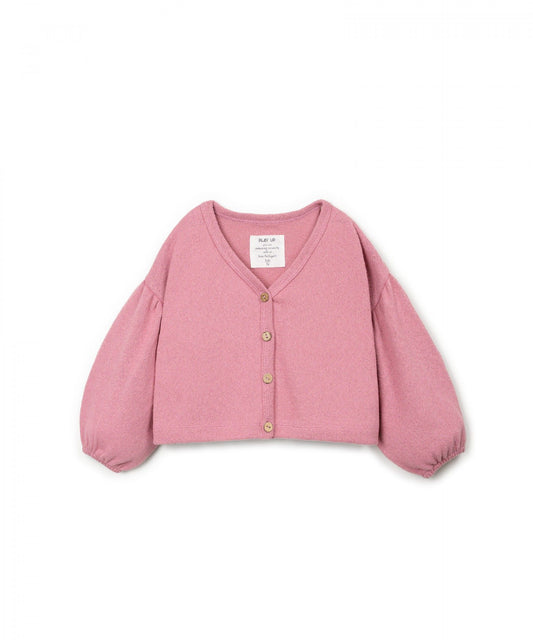 Cardigan in maglia con spalle scese - CARDIGAN - PLAYUP