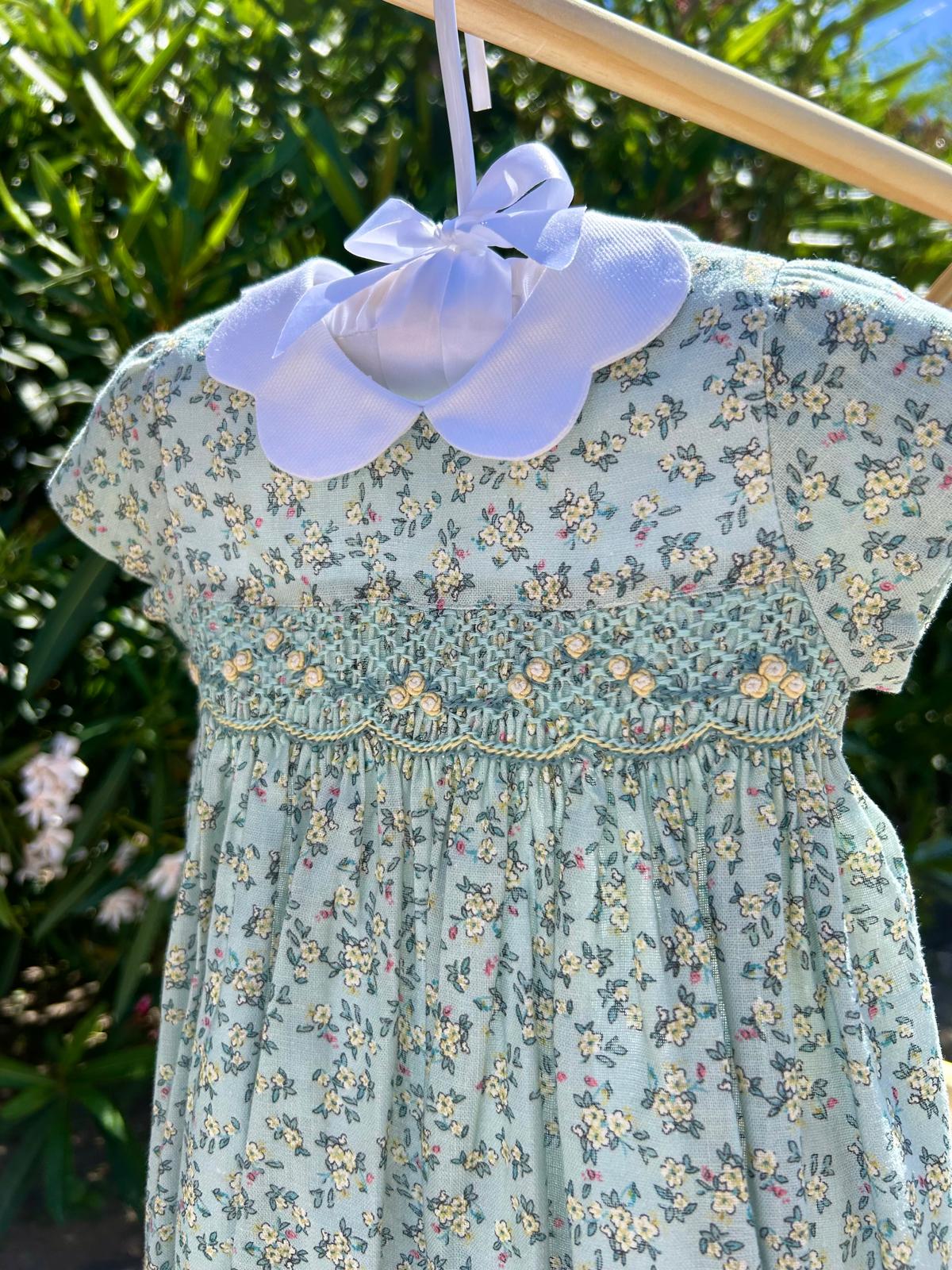 Pagliaccetto fiori green - PAGLIACCETTO - LES ENFANT DE GISELLE
