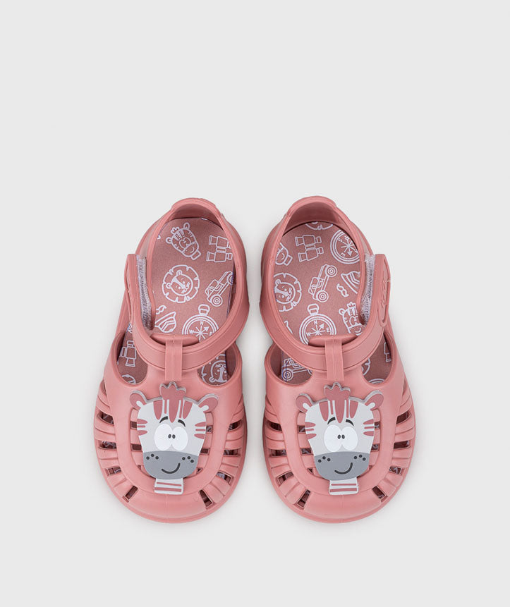 Tobby rosa  con zebra - Scarpe - Igor