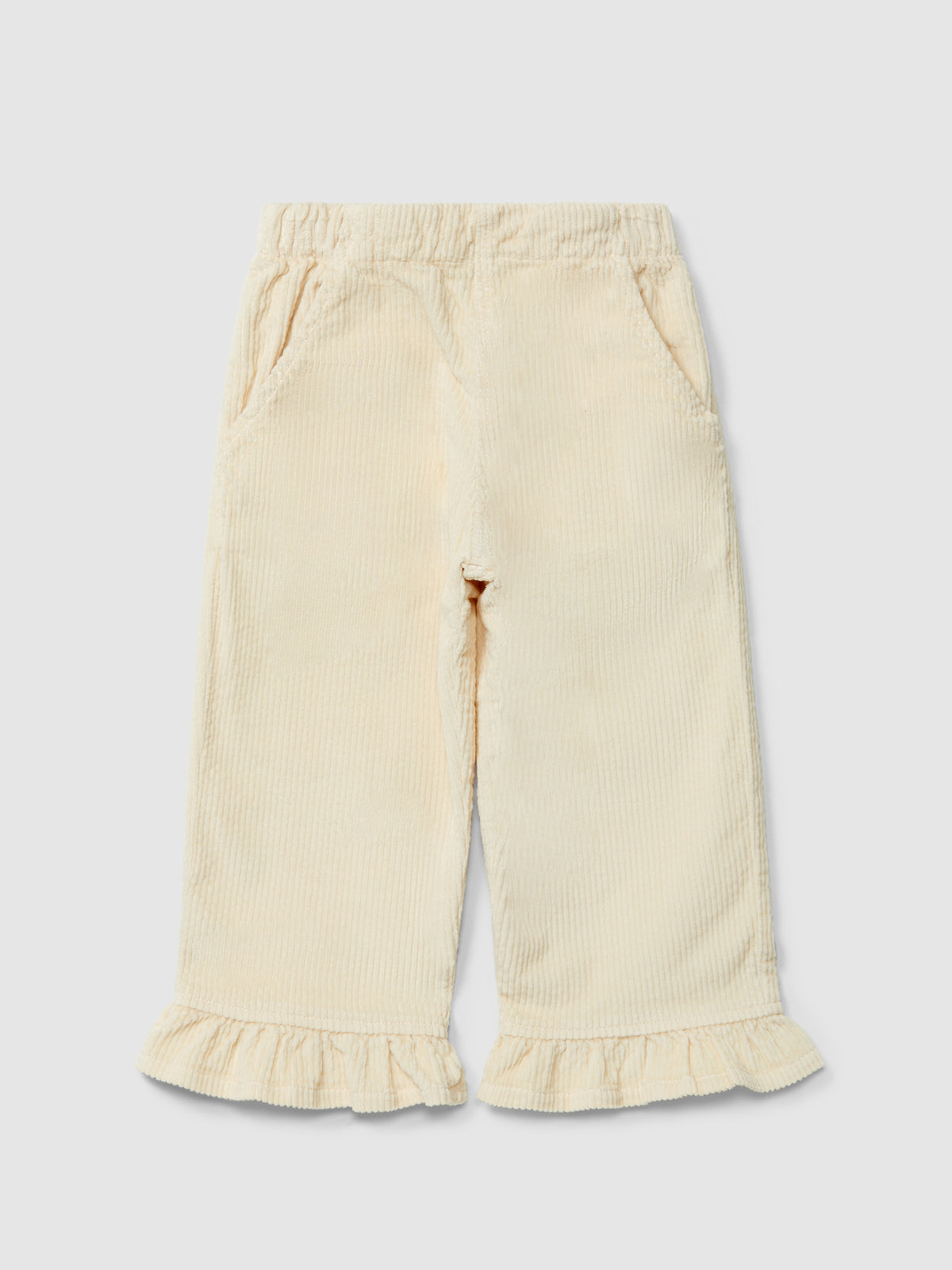 Pantaloni vita alta in velluto - Pantaloni - Laranjinha