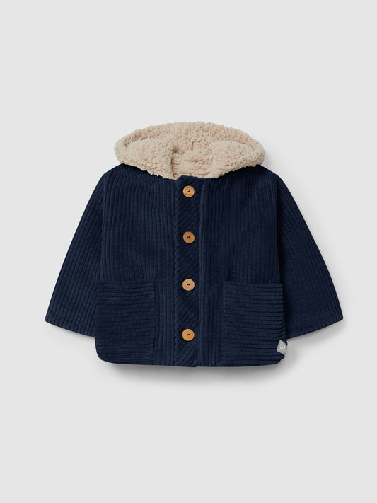 Giacca con cappuccio in velluto a coste - Cappotti - SNUG