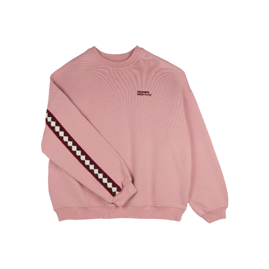 Alice felpa Mamma antique pink - Felpe - MORNIGN MESS THERAPY