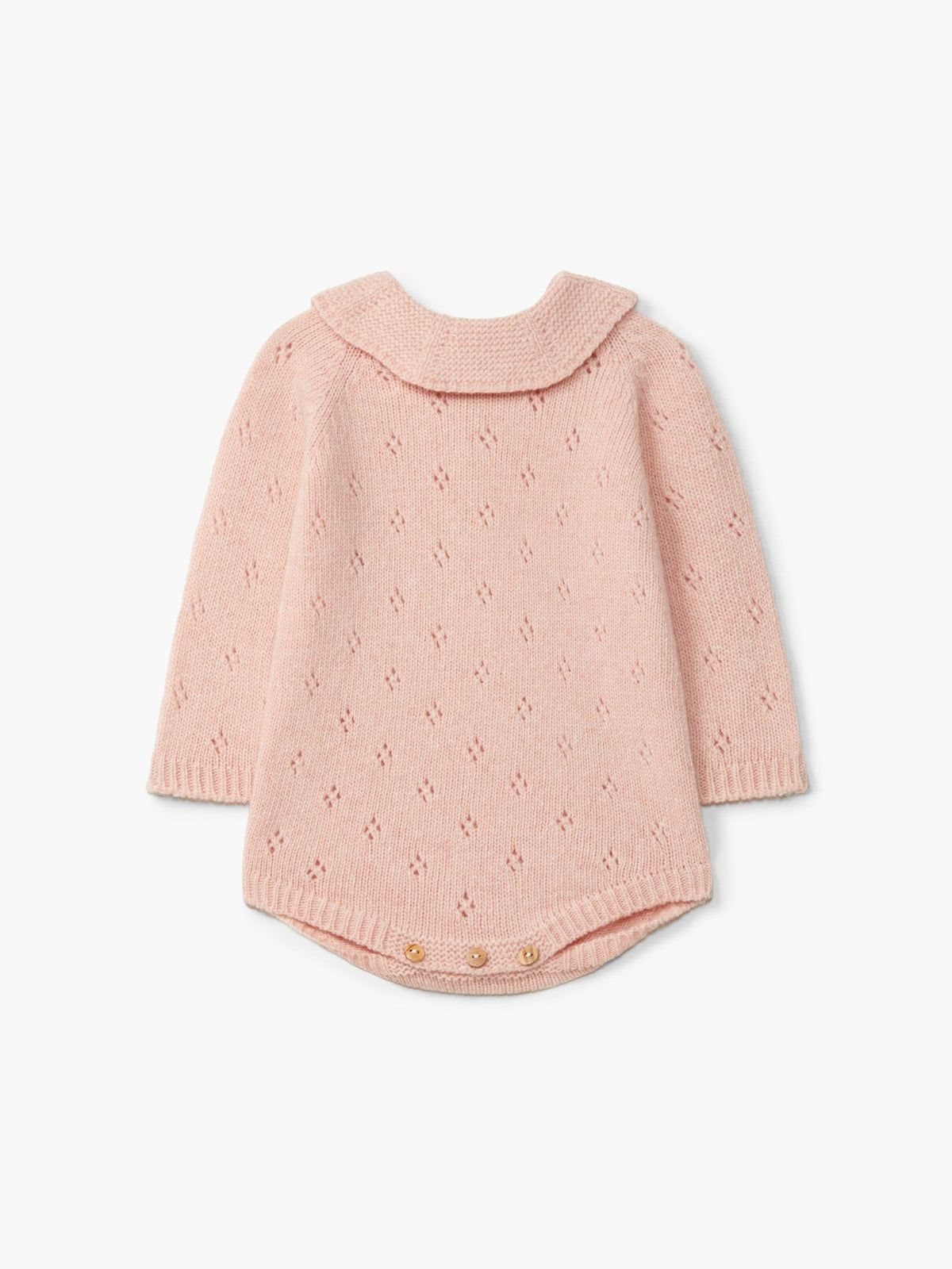 Pagliaccetto rose  in lana - Pantaloni - WEDOBLE