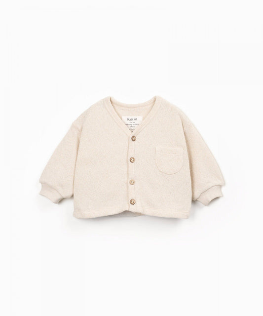 Cardigan in maglia con taschino - CARDIGAN - PLAYUP