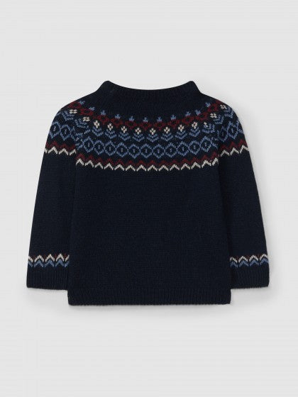 Maglione in maglia jacquard kids - Maglieria - Laranjinha