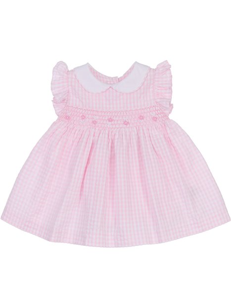 Abito in vichy punto smock - Abiti - malvi