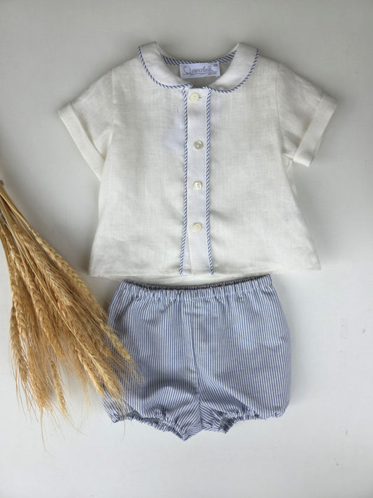 Completo baby - PAGLIACCETTO - Crochette