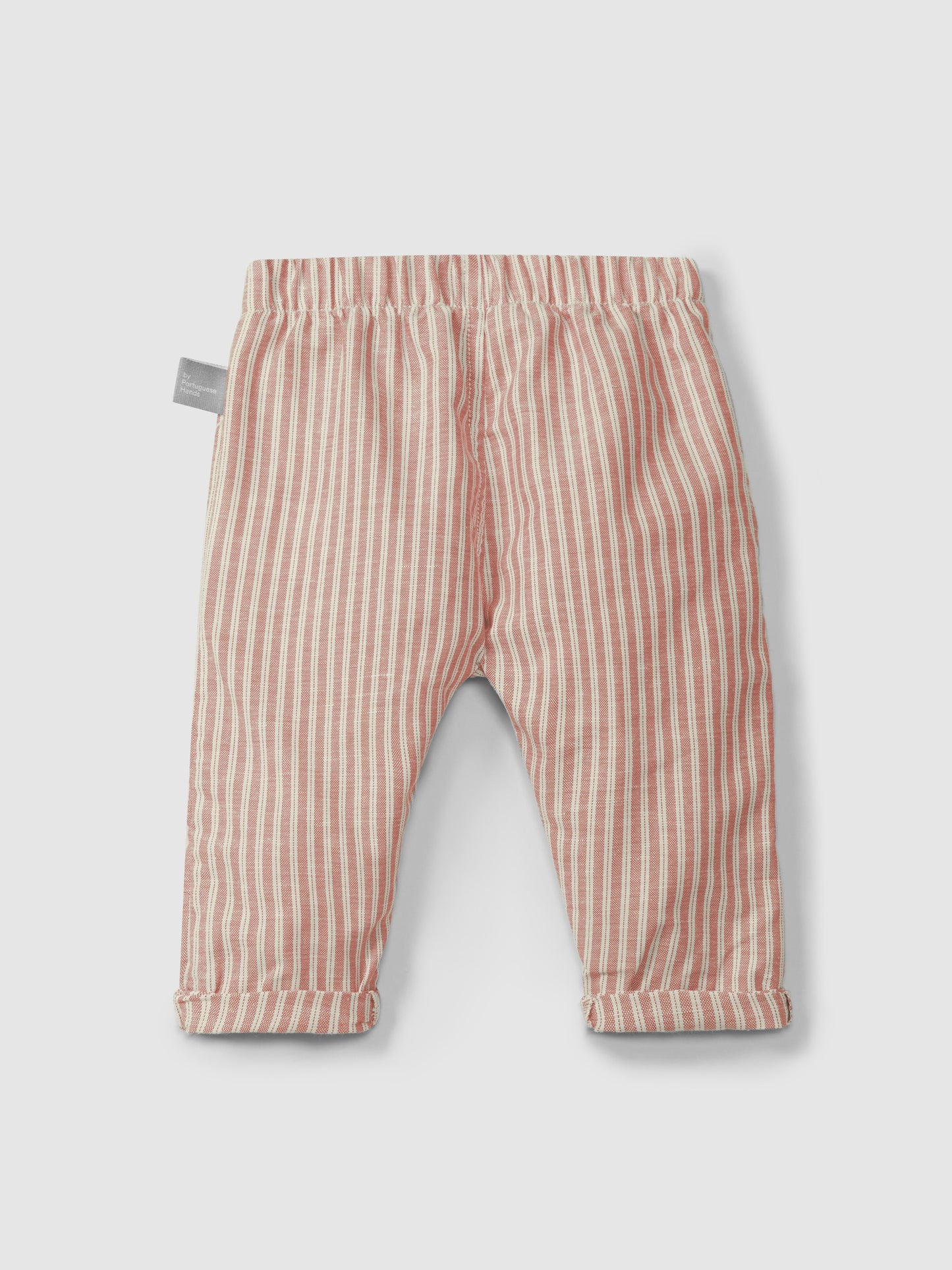 Pantaloni pull-up in tessuto a righe - Pantaloni - SNUG