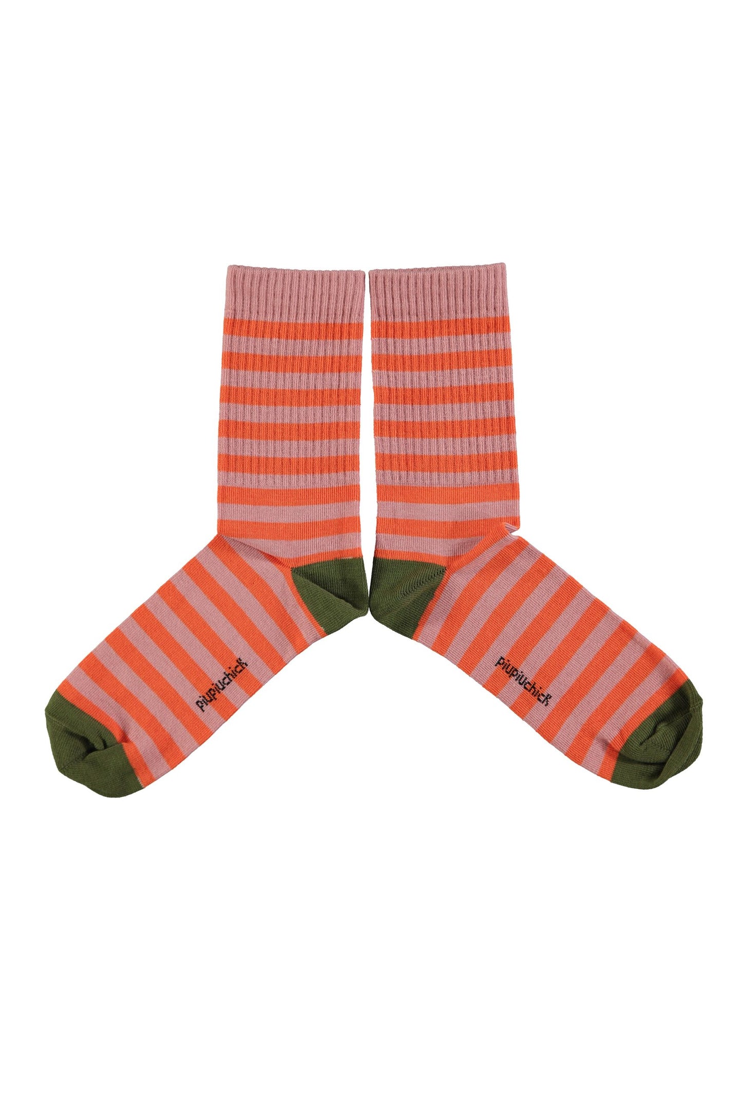 Calzini Stripes rosa - Accessori - piupiuchick