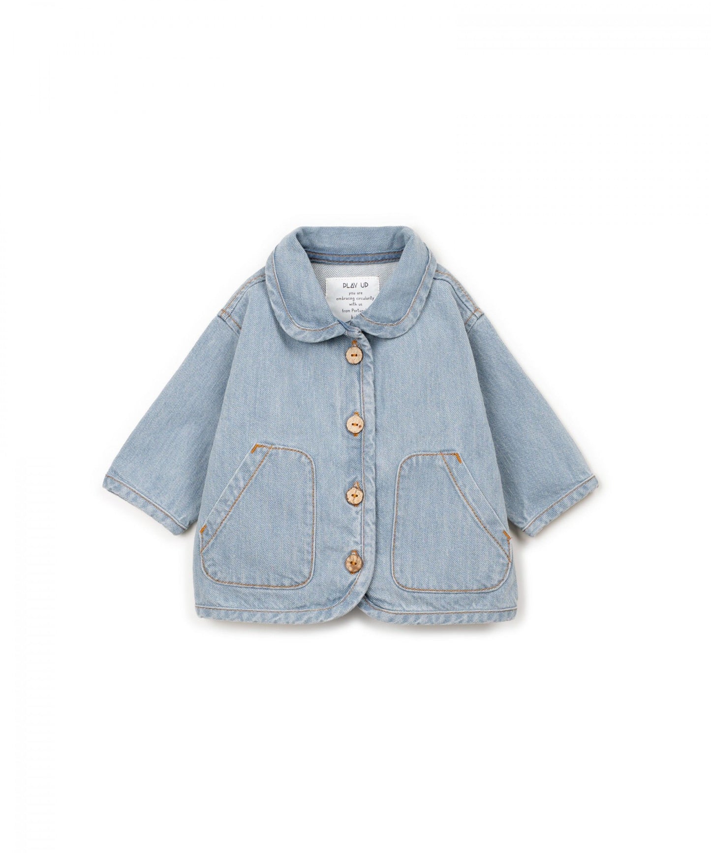Giacca in denim di cotone - Giacche - PLAYUP