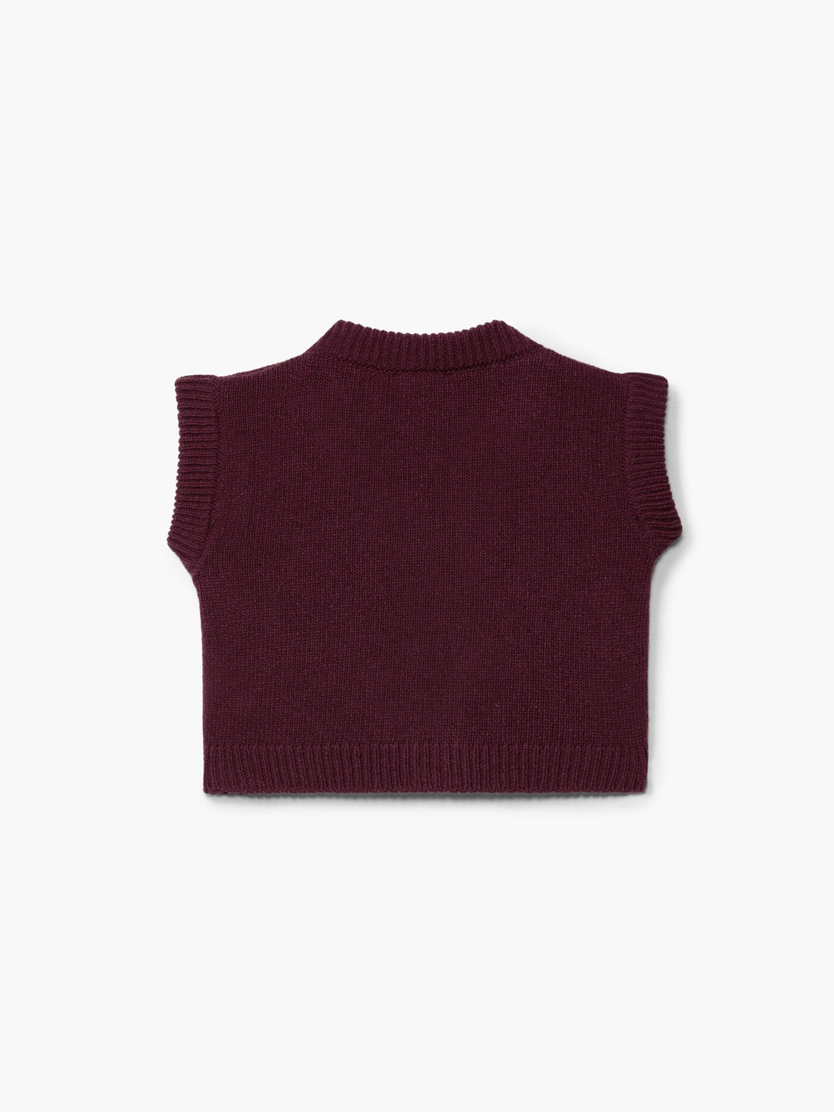 Gilet bordeaux - Maglieria - WEDOBLE