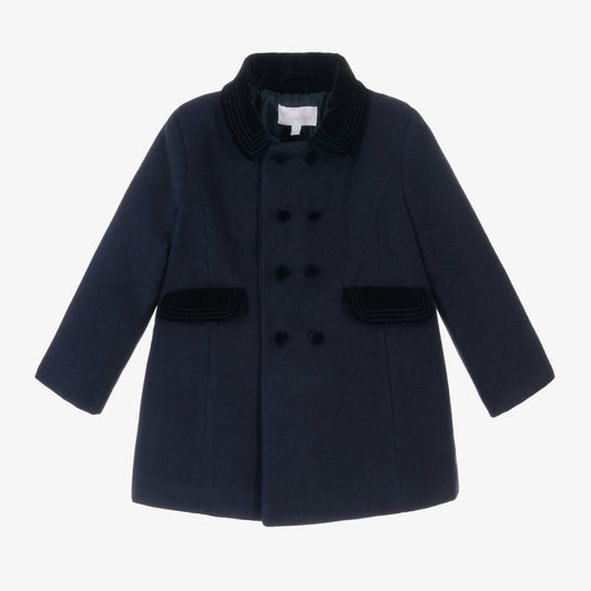 Cappotto stile inglese blu - Cappotti - PATACHOU