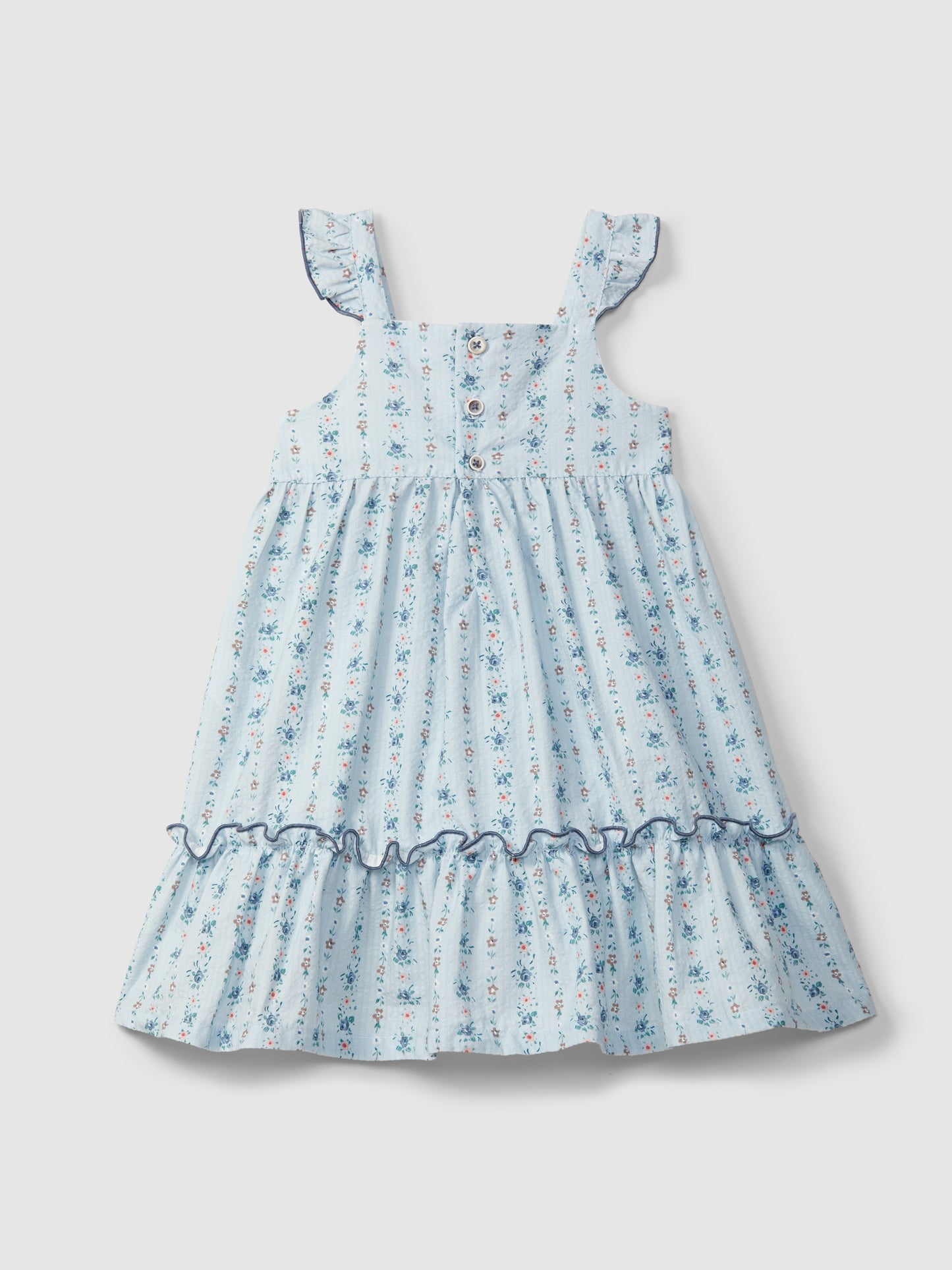 Abito seersucker con stampa floreale - Abiti - Laranjinha