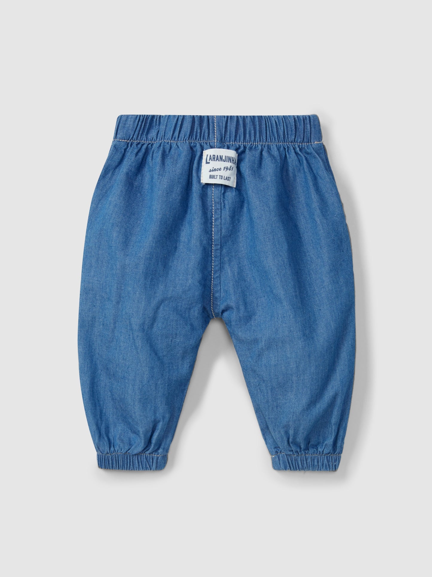 Mini jeans con elastico - Pantaloni - Laranjinha