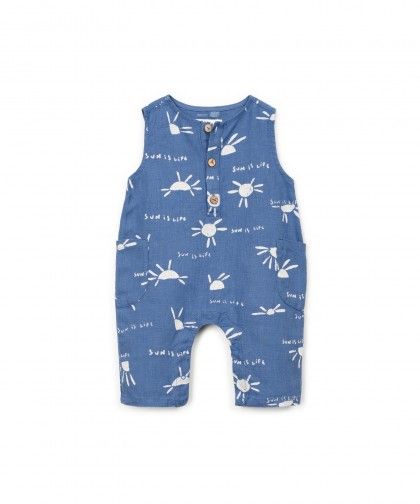 Tutina con stampa di sole - SALOPETTE - PLAYUP