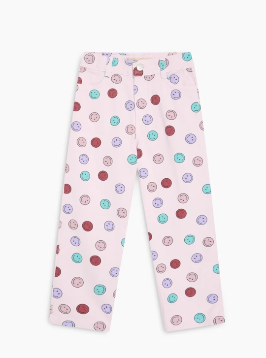 Pantaloni in denim SmileyWorld - Pantaloni - We are the new society