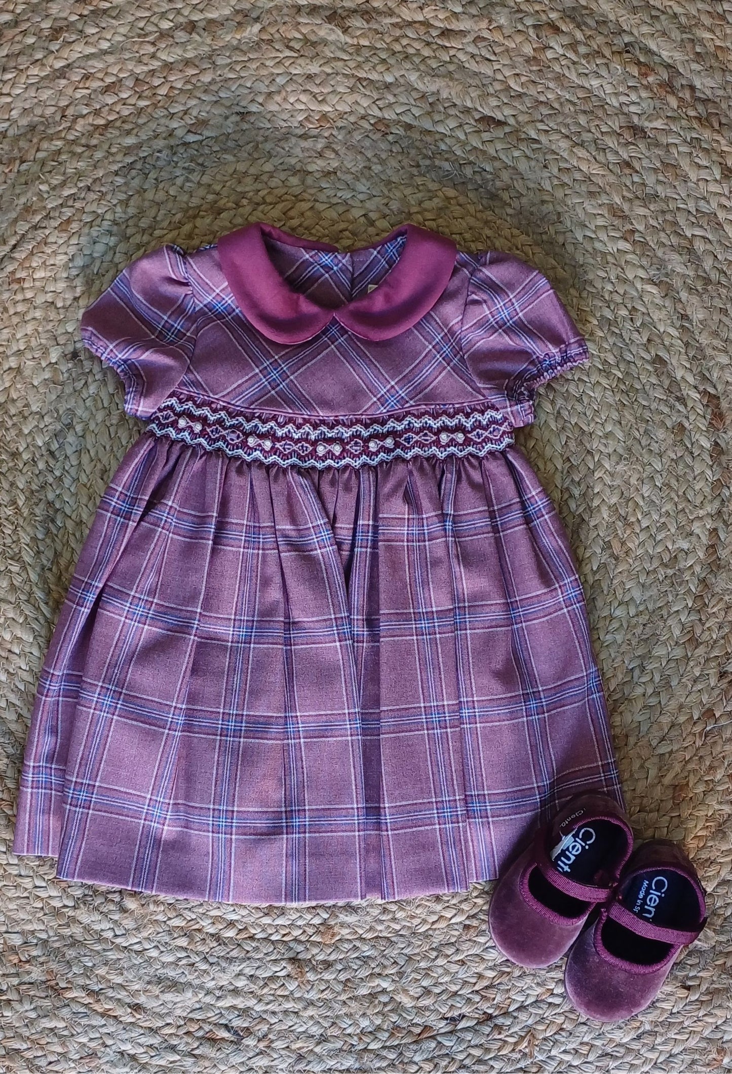 Abito check magenta - Abiti - malvi