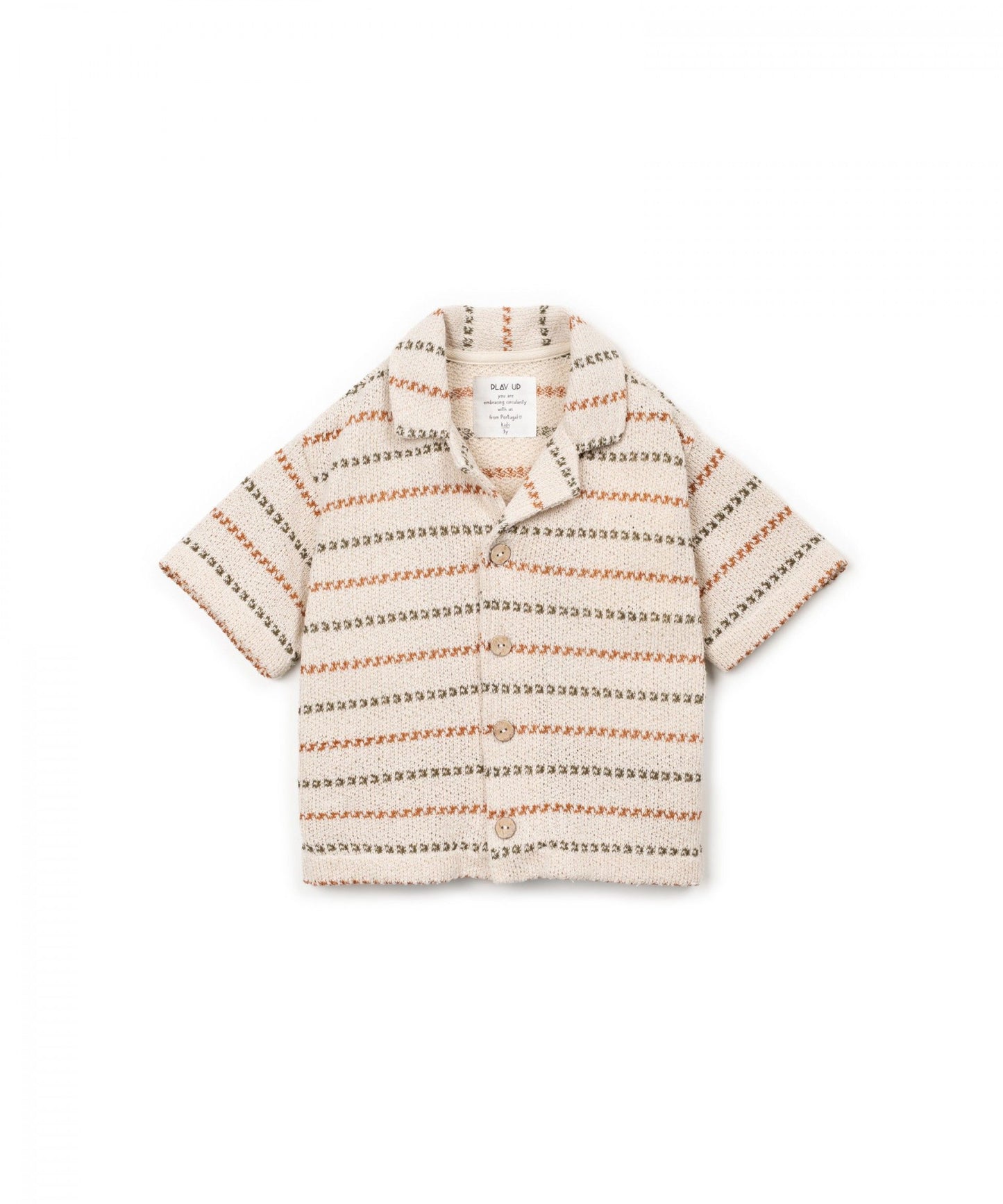 Camicia in misto cotone e fibre riciclate - SALOPETTE - PLAYUP