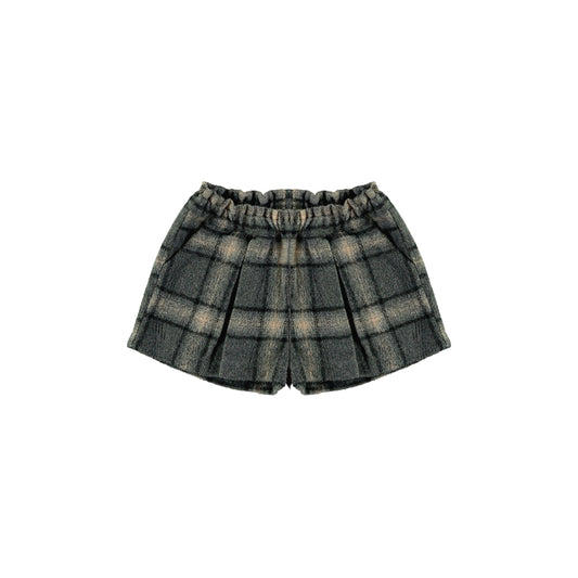Pantaloncino check flanella - Pantaloncini - PETIT INDI