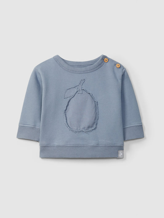 Felpa ricamo taglio vivo - Felpe - SNUG