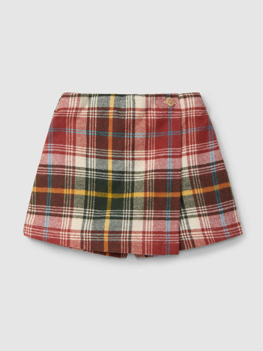 Gonna pantalone a quadri - Gonne - Laranjinha