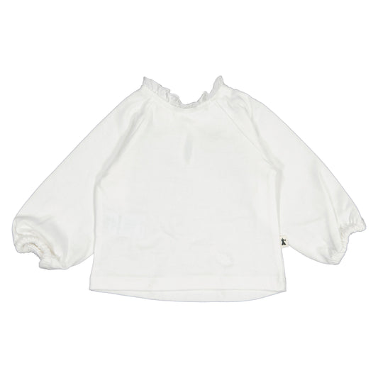 Tshirt blouse Sandra avorio - T-Shirt e Polo - PETIT INDI