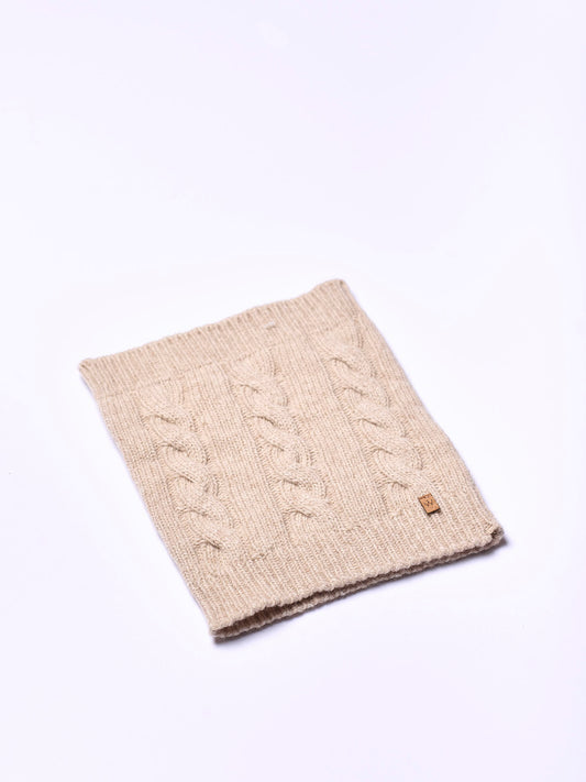 Collo in lana a treccia - SCIARPA - WEDOBLE