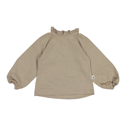 Tshirt blouse Sandra taupe - T-Shirt e Polo - PETIT INDI
