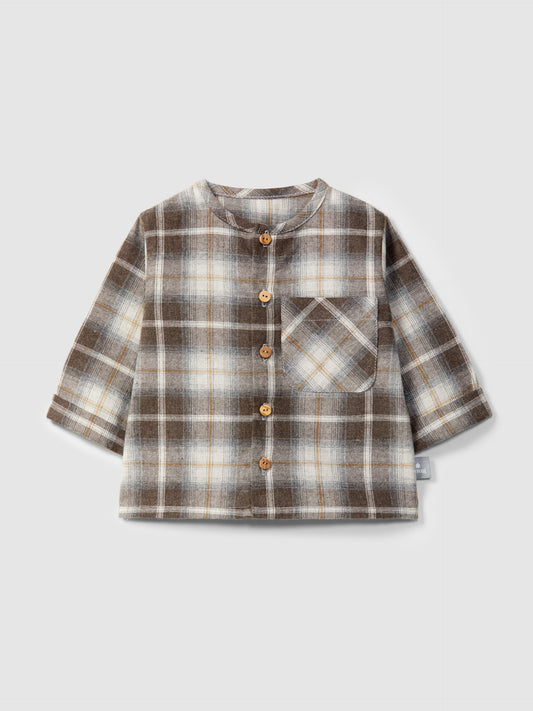 Camicia a quadri brown - Camicie - SNUG