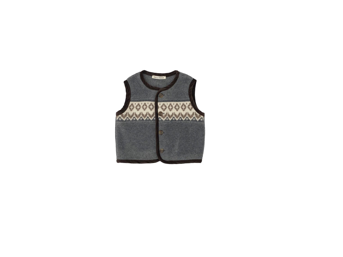 Gilet jaquard - GILET - zhoe & tobiah