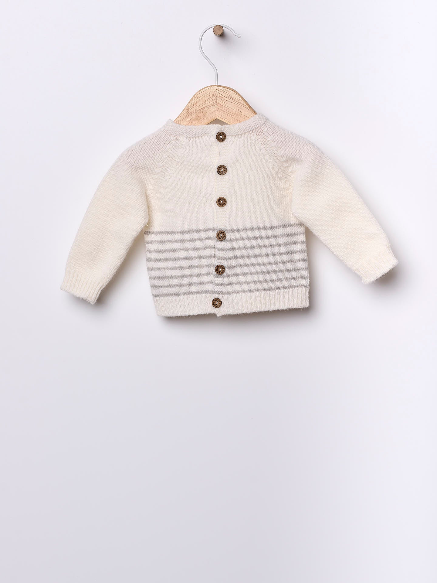 Pullover riga perla - Maglieria - WEDOBLE